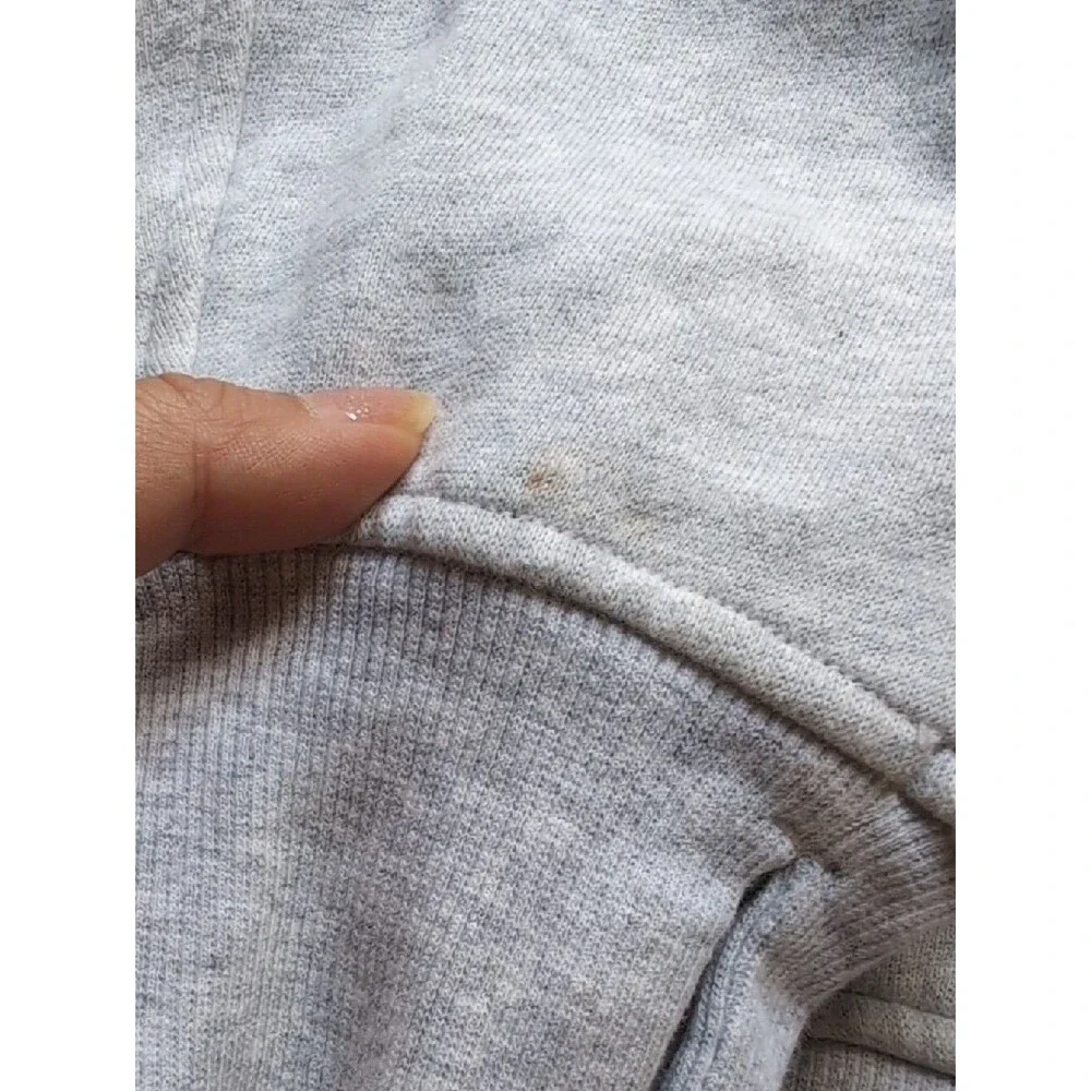 Lululemon Light Gray Scuba Half-Zip Hoodie XS/S Heathered Core Ultra Light Grey
